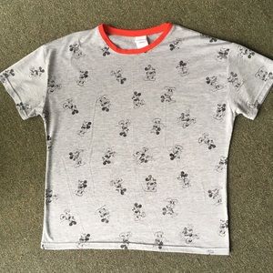 Disney Mickey Mouse Ringer Tee- S/M